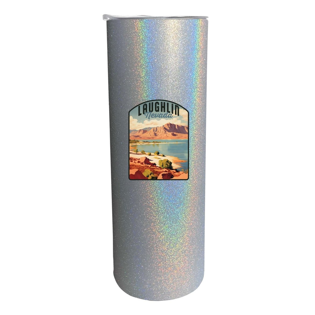 Laughlin Nevada Design B Souvenir 20 oz Insulated Stainless Steel Skinny Tumbler Image 4