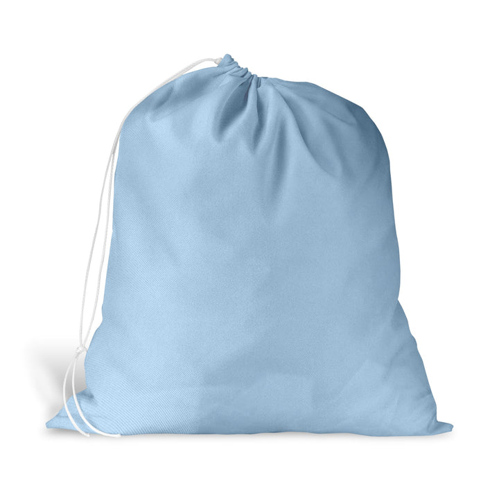 Lightweight Nylon Laundry Bag 22x29 Durable Large Capacity with Drawstring Top Image 2