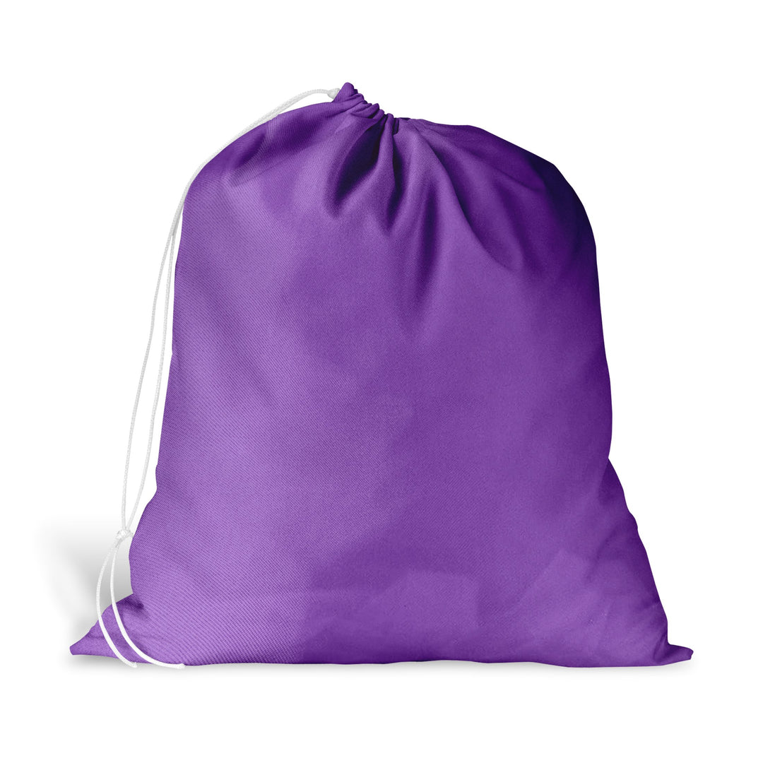 Lightweight Nylon Laundry Bag 22x29 Durable Large Capacity with Drawstring Top Image 6