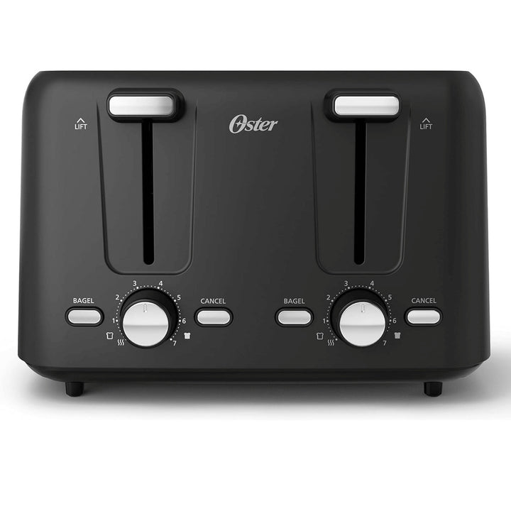 Oster 4-Slice Toaster Cool-Touch Extra-Wide Slots Brushed Stainless Steel Model 2154669 Image 2