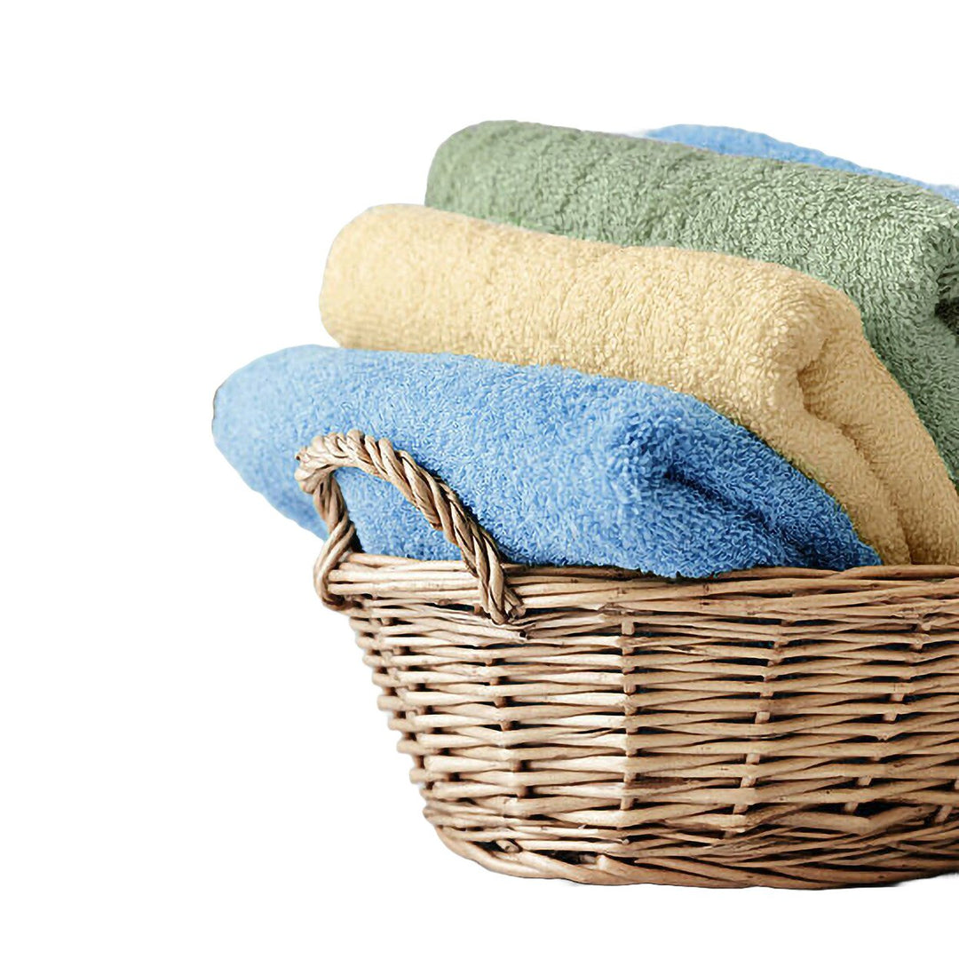 5-Piece 100% Cotton Bath Towels 54x27 Highly Absorbent Soft Large Towels Image 6