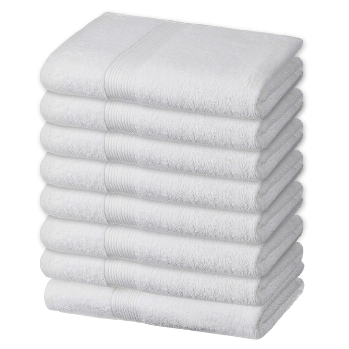 4-Piece 100% Cotton Bath Towels 54x27 Highly Absorbent Soft in Various Colors Image 6