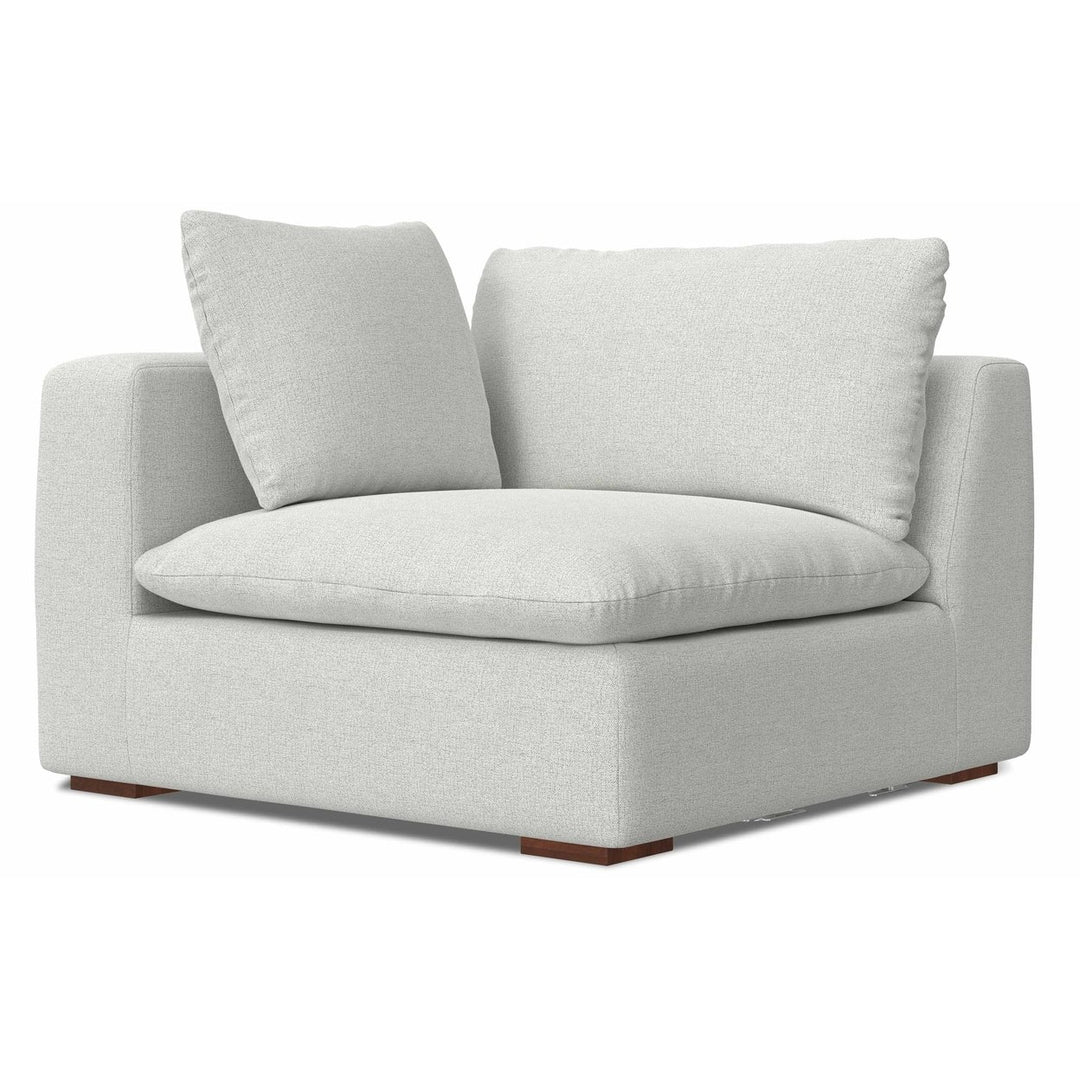 Jasmine 2 Seater Sofa Oversized Loveseat Performance Fabric Modular Couch Image 6