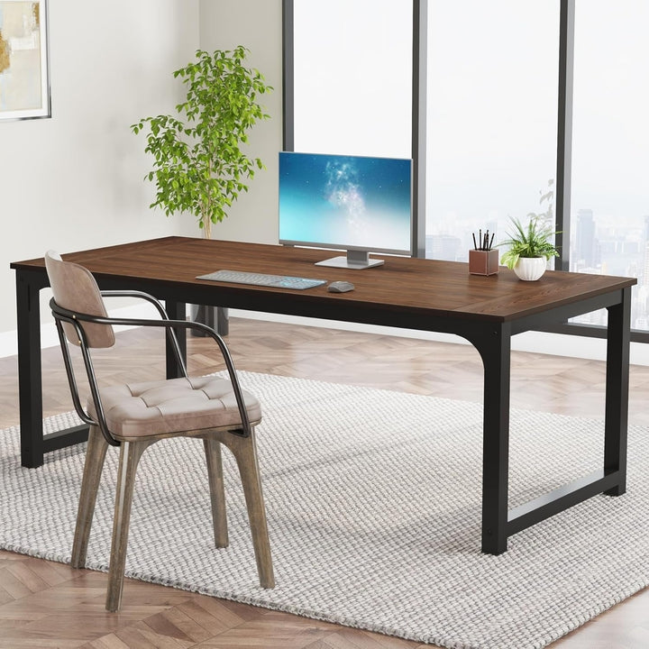 Tribesigns Large Executive Office Desk 70.9x35.4 inch Computer Table Workstation Image 3