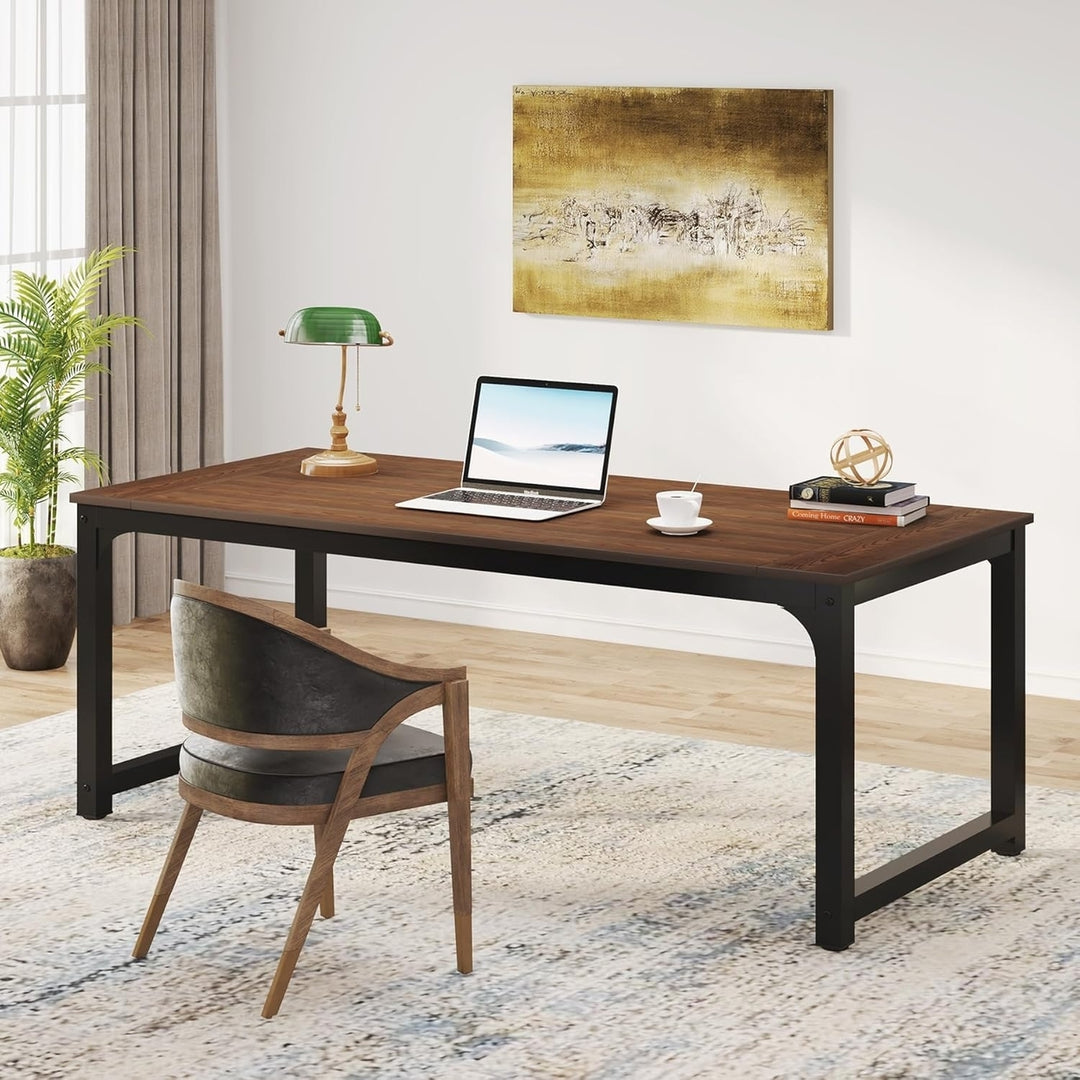 Tribesigns Large Executive Office Desk 70.9x35.4 inch Computer Table Workstation Image 4