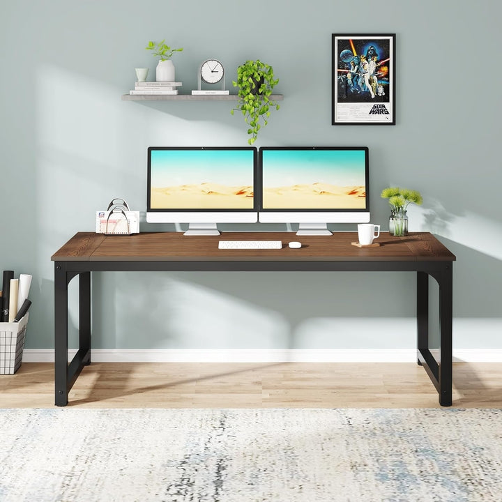 Tribesigns Large Executive Office Desk 70.9x35.4 inch Computer Table Workstation Image 5