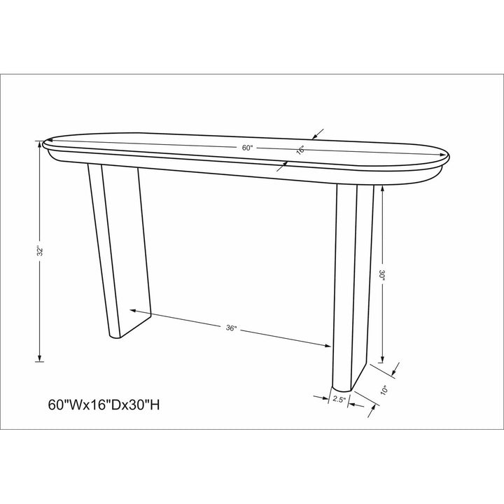 Ridge Console Table Image 4