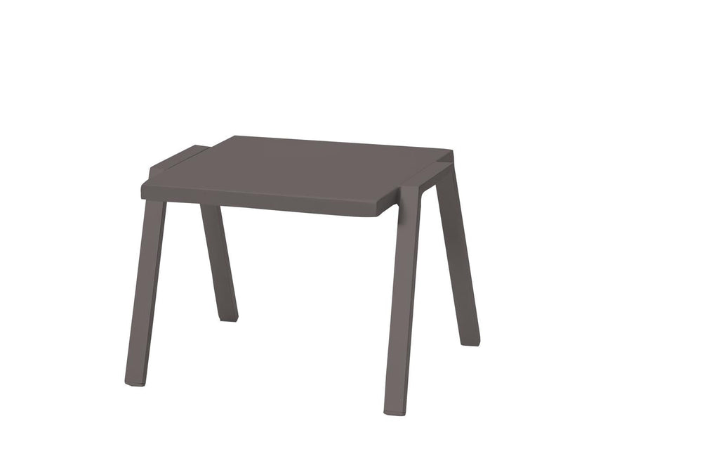 16" Taupe Aluminum End Table Image 2