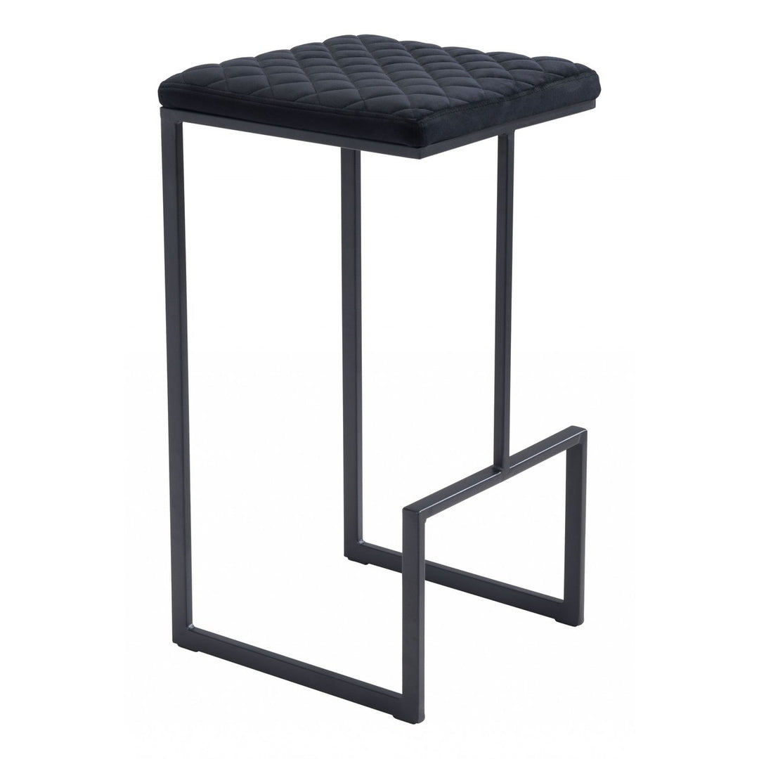 30" Steel Backless Bar Height Bar Chair Image 1