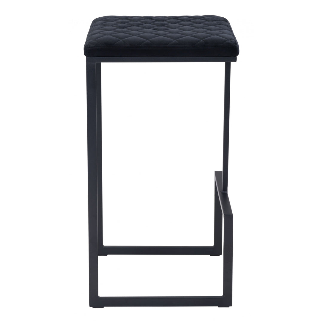 30" Steel Backless Bar Height Bar Chair Image 2