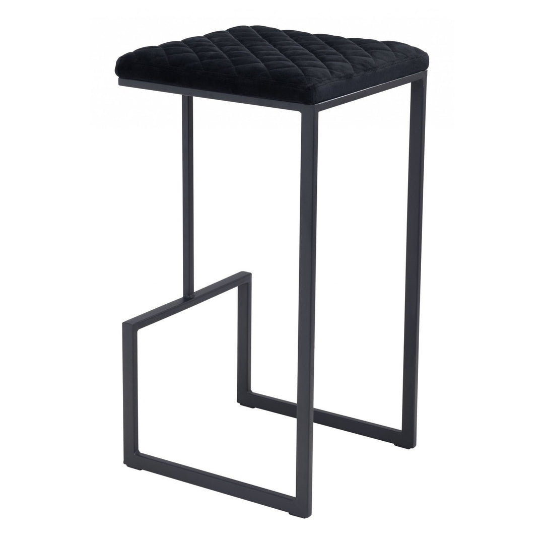 30" Steel Backless Bar Height Bar Chair Image 5