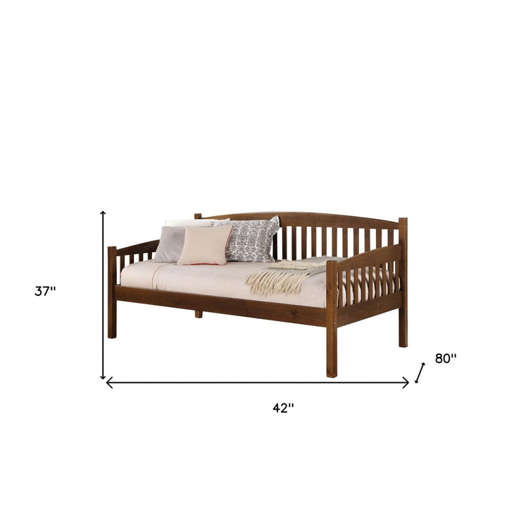 42" Sleeper Sleeper Sofa With Brown Legs Image 3