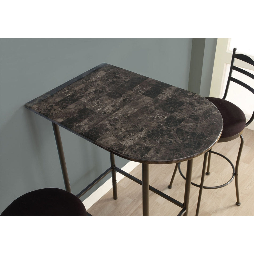 41" Black And Gray End Table Image 2