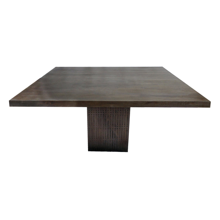 42" Brown Solid Wood Dining Image 1