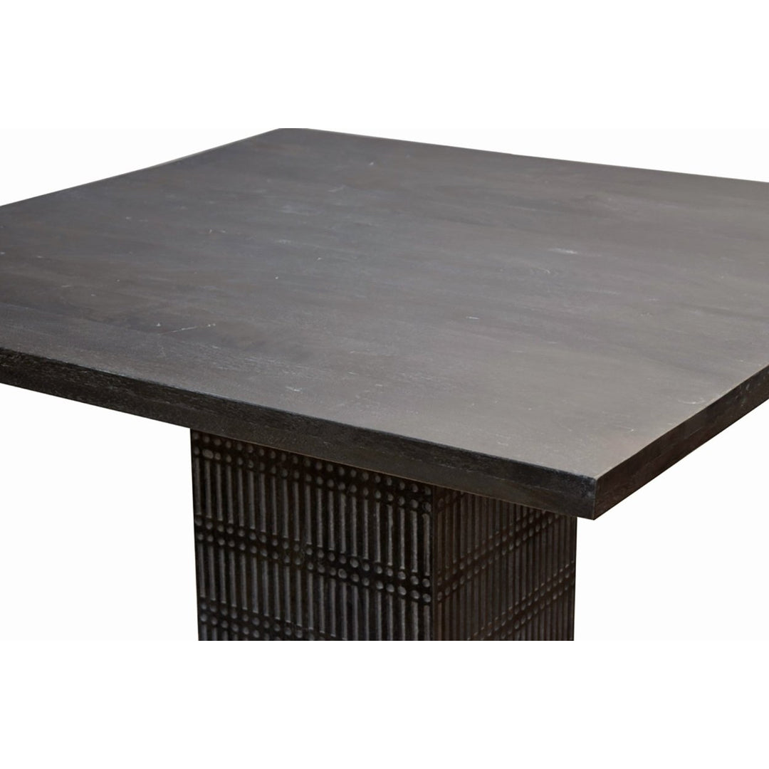 42" Brown Solid Wood Dining Image 2