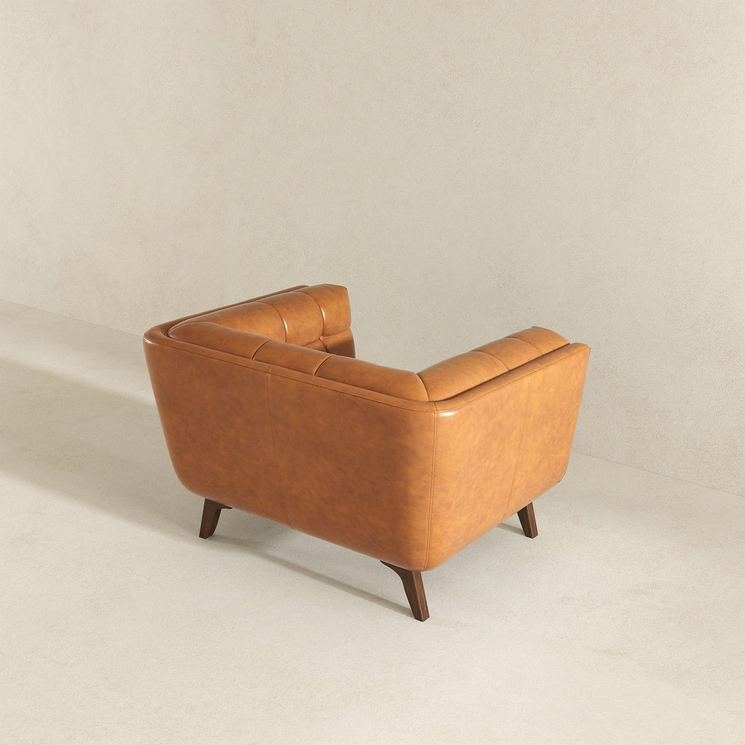 Addison Lounge Chair (Cognac Leather) Image 4