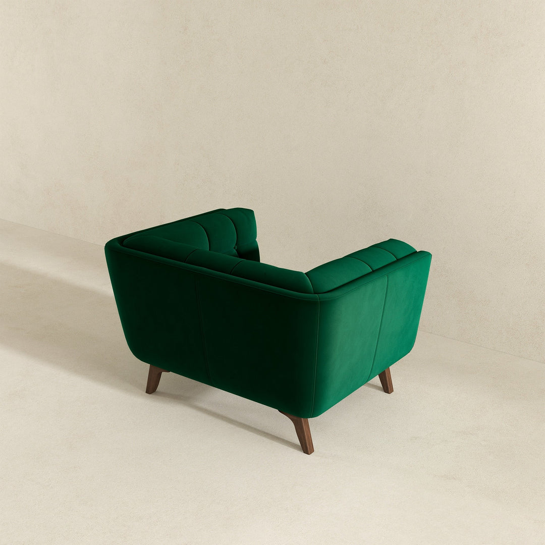 Addison Lounge Chair (Dark Green Velvet) Image 5