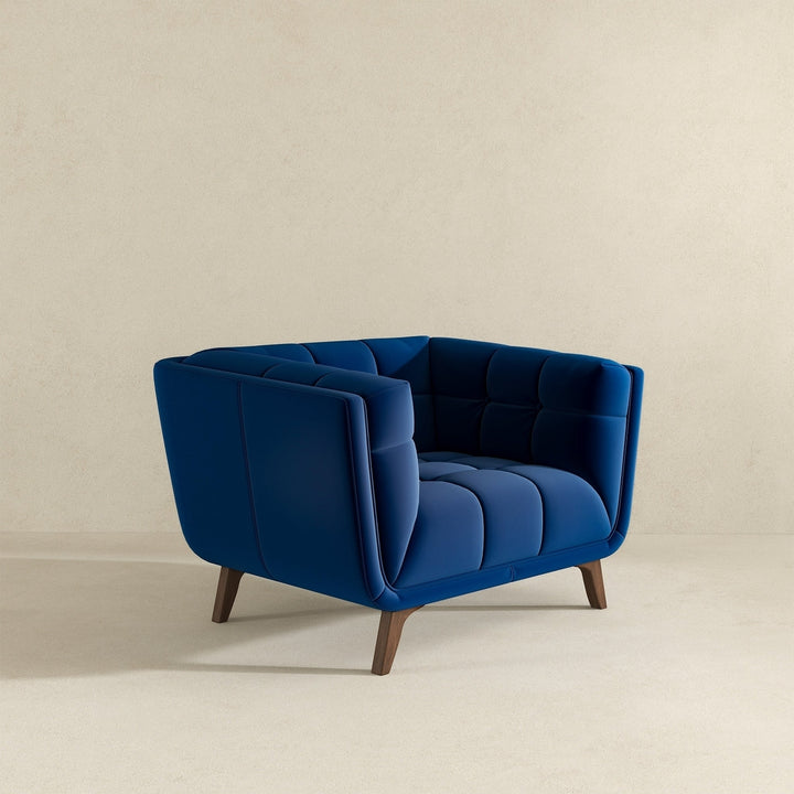 Addison Lounge Chair(Dark Blue Velvet) Image 5