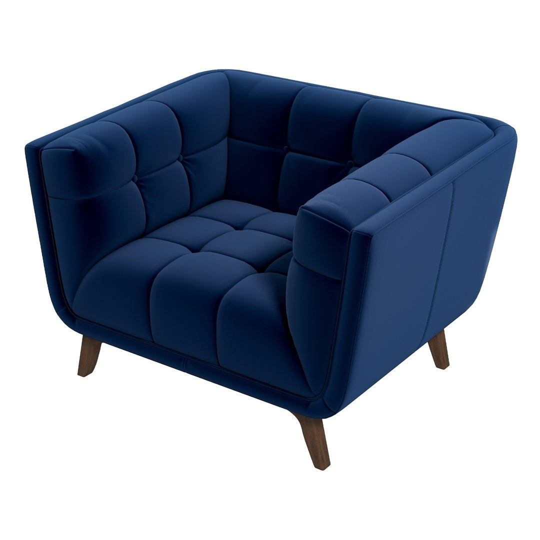 Addison Lounge Chair(Dark Blue Velvet) Image 8