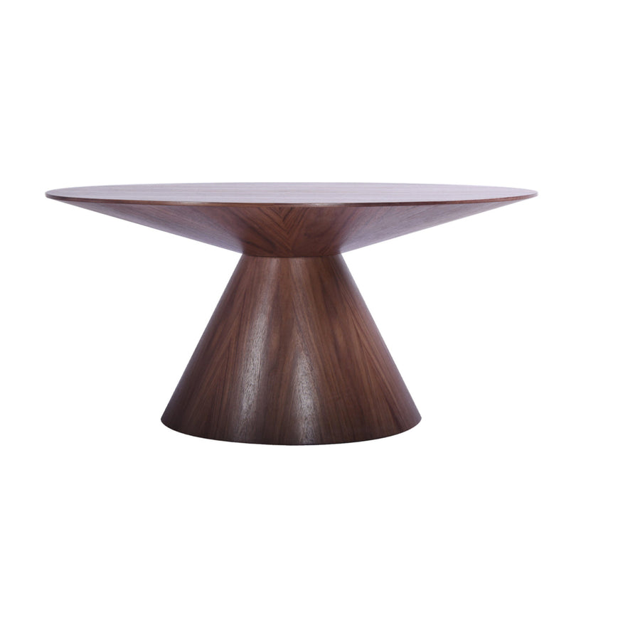 59" Brown Solid Wood Dining Image 1