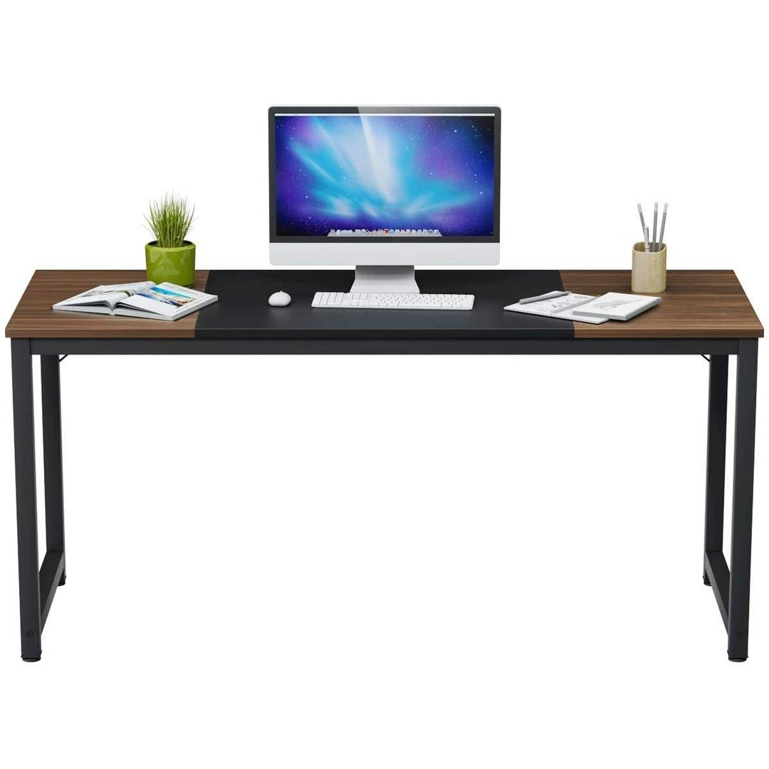 63 Inch Study Writing Desk for Home Office Bedroom Image 1