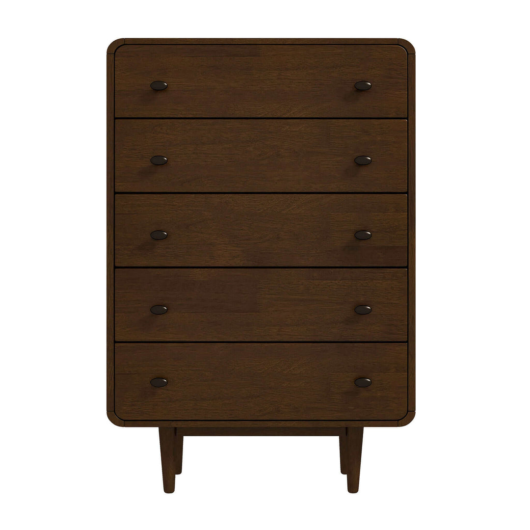 Alexa Mid Century Modern Dresser 5 Drawer Image 7