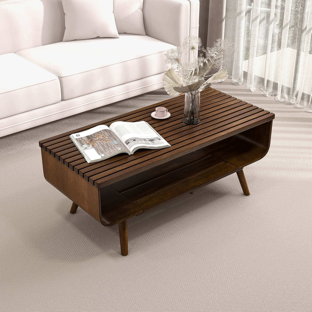 Alice Coffee Table Walnut Image 3