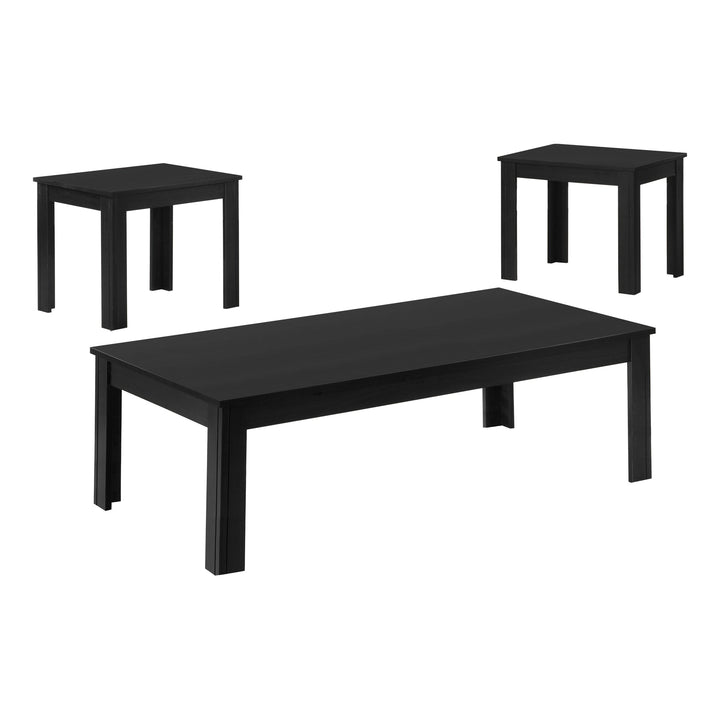 Black Table Set - 3Pcs Set Image 7