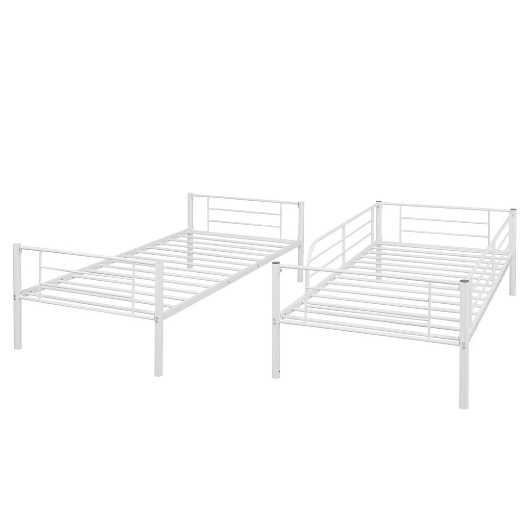 Black Twin Over Twin Separable Bunk Bed Image 4