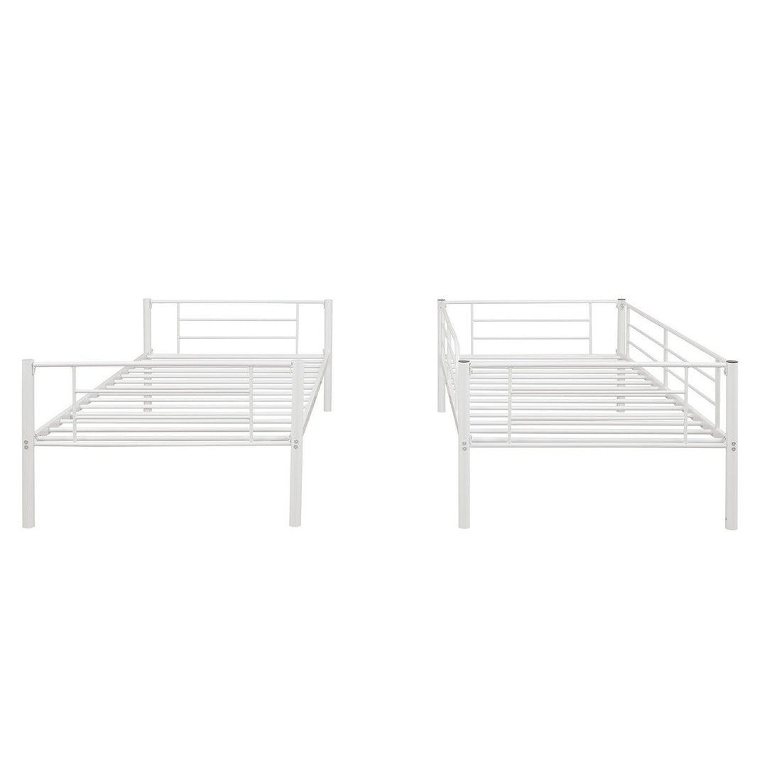 Black Twin Over Twin Separable Bunk Bed Image 5