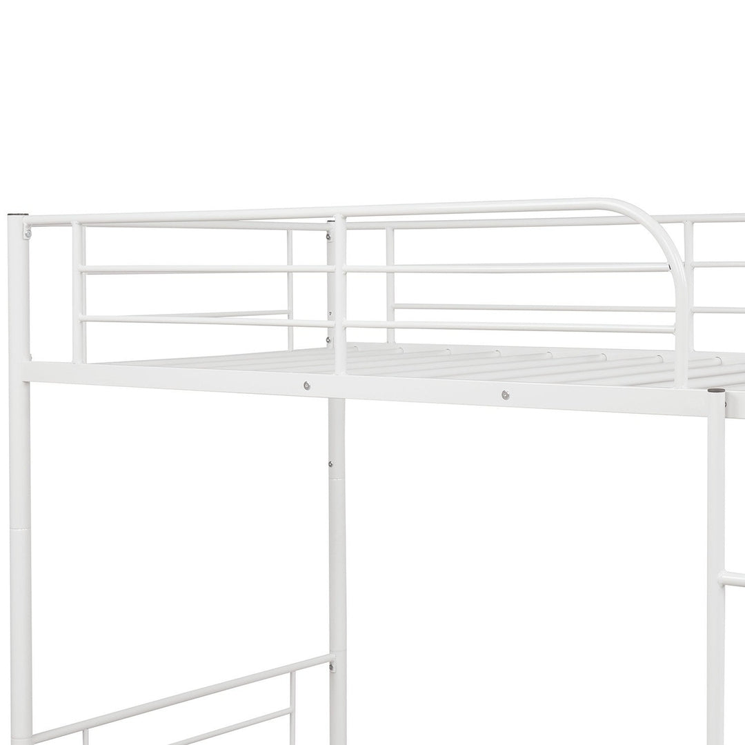 Black Twin Over Twin Separable Bunk Bed Image 8