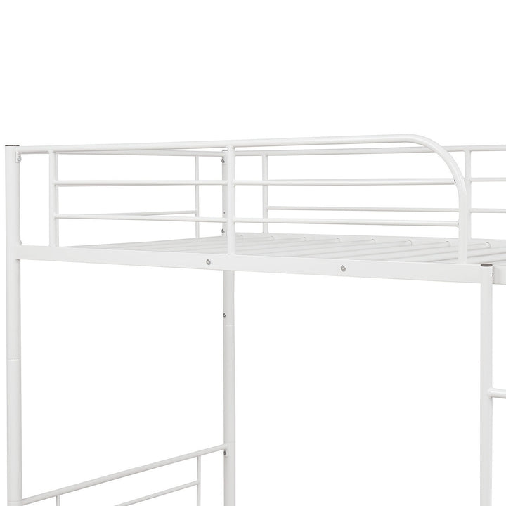 Black Twin Over Twin Separable Bunk Bed Image 8