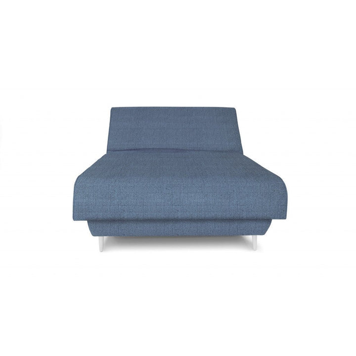 Blue Jeans and Blue Full Adjustable Upholstered Polyester No Bed Frame with Mattress Image 2