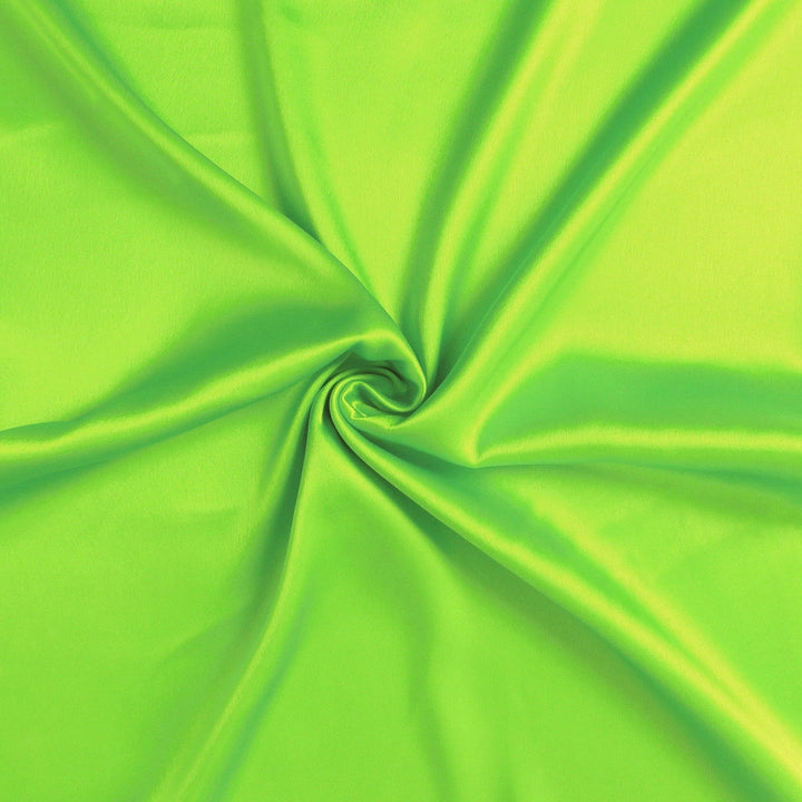 Bright Green Dreamy Set Of 2 Silky Satin King Pillowcases Image 6