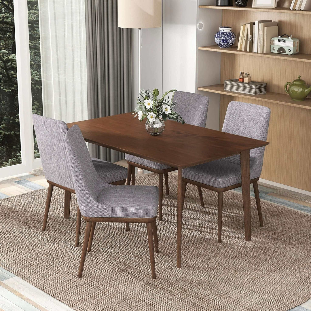 Carlos Solid Wood Dining Table 47" Image 3