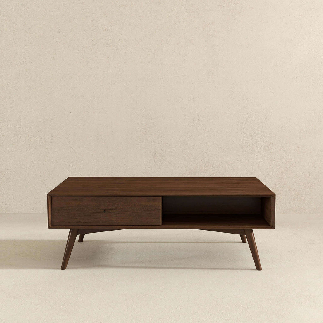 Caroline Walnut Coffee Table Image 6