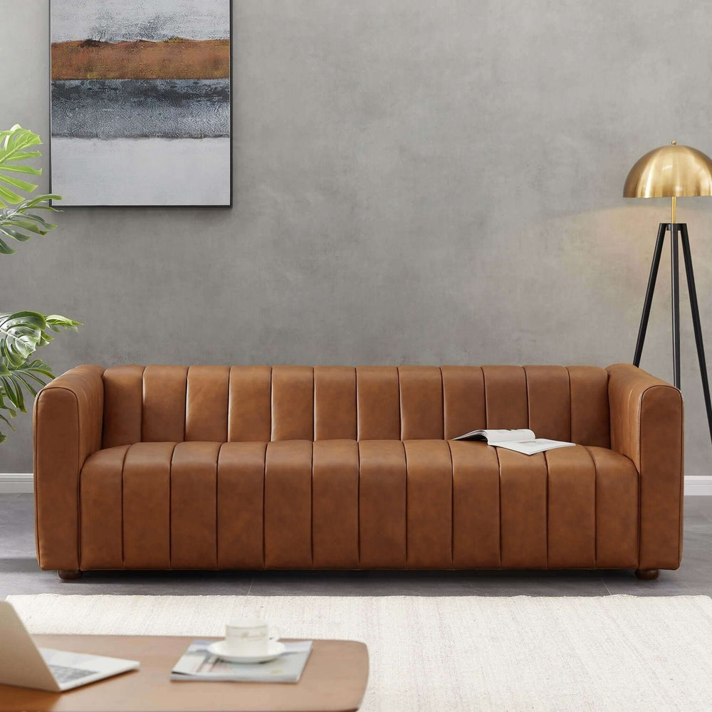 Elrosa Channel Tufted Sofa Image 2