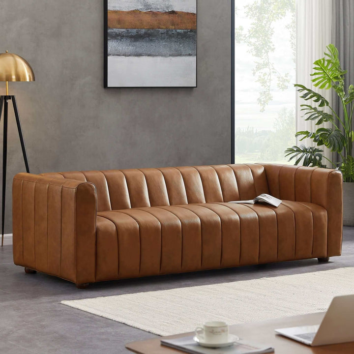 Elrosa Channel Tufted Sofa Image 3