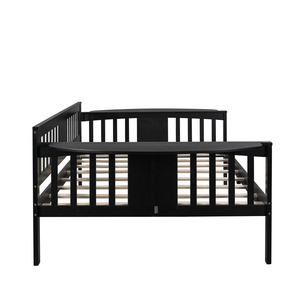 Espresso Solid and Manufactured Wood Full Bed Image 2