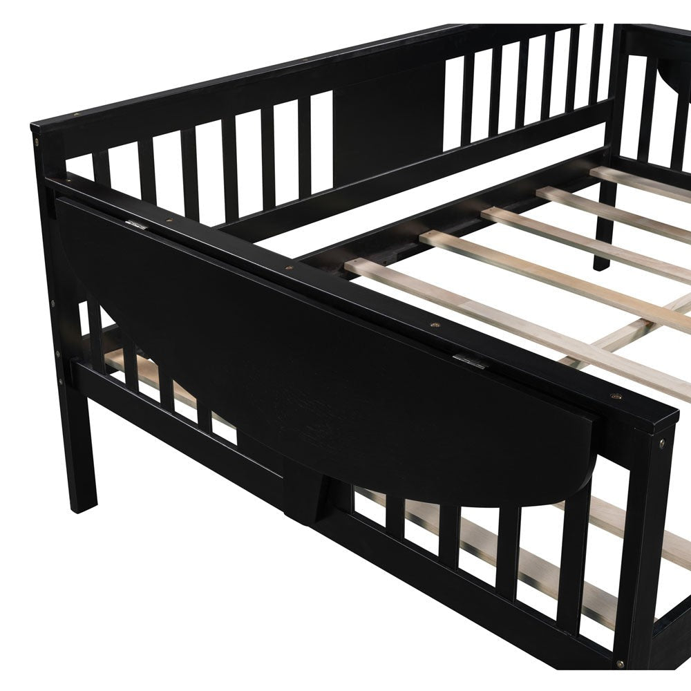 Espresso Solid and Manufactured Wood Full Bed Image 6