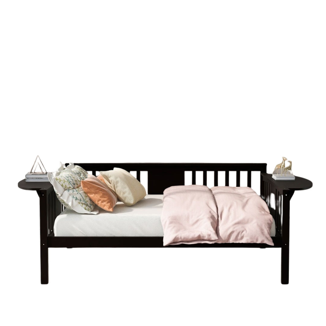 Espresso Solid and Manufactured Wood Full Bed Image 9