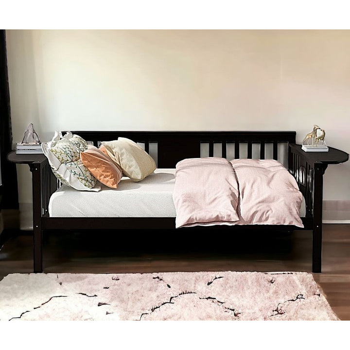 Espresso Solid and Manufactured Wood Full Bed Image 10