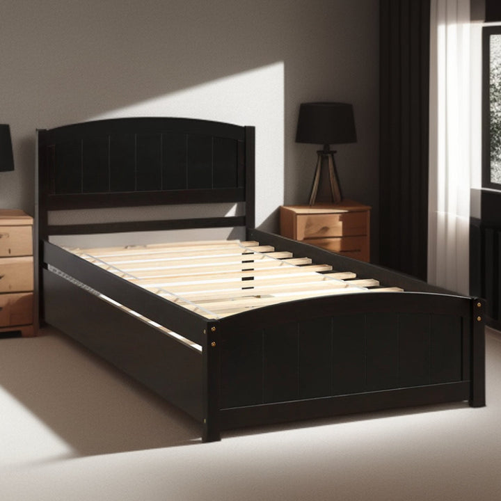 Espresso Twin Bed with Trundle Image 8