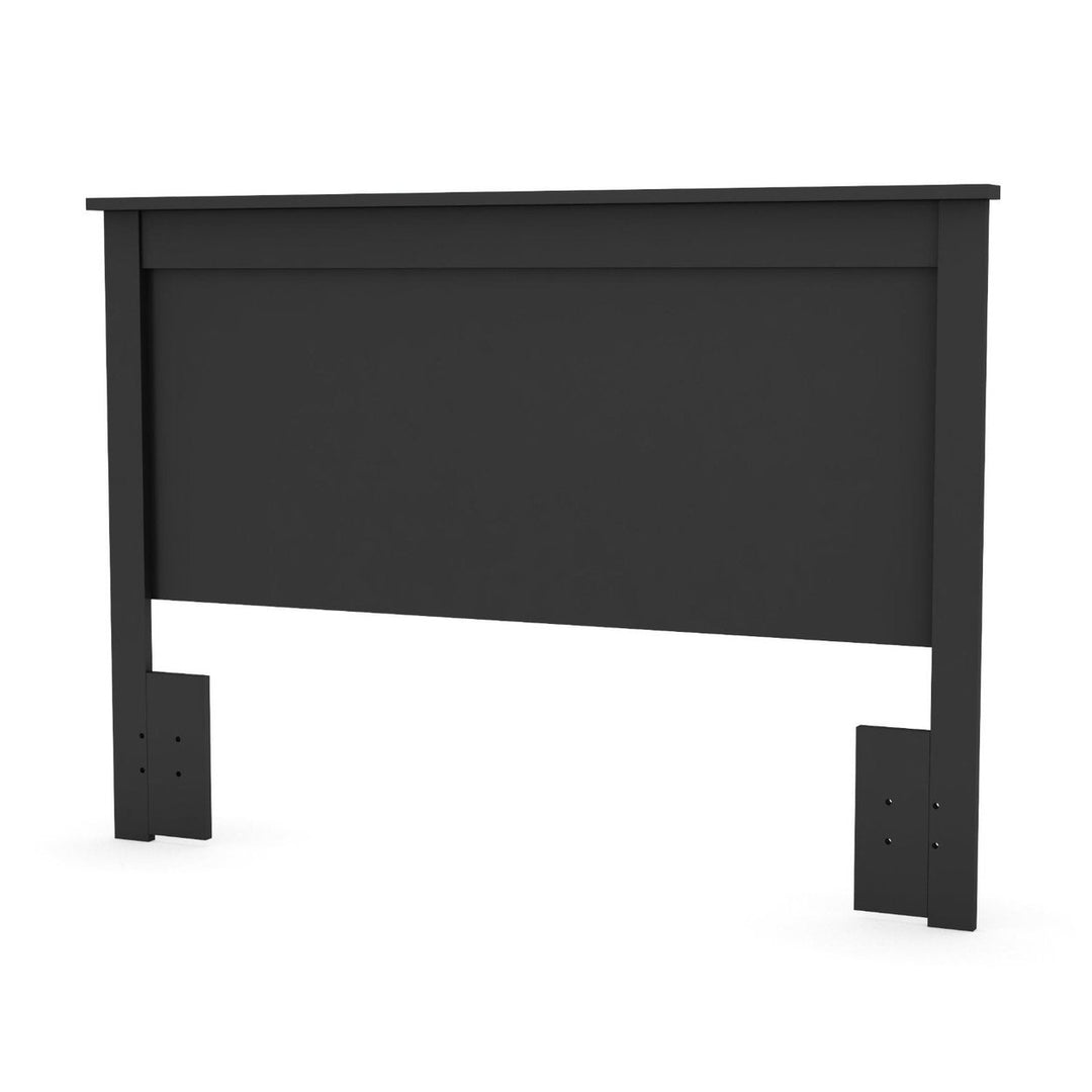 Full / Queen size Headboard in Black Finish - Made in Canada Image 1