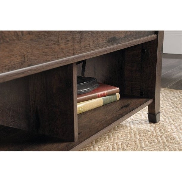 Dark Brown Lift-Top Multi Purpose Coffee Table Image 2