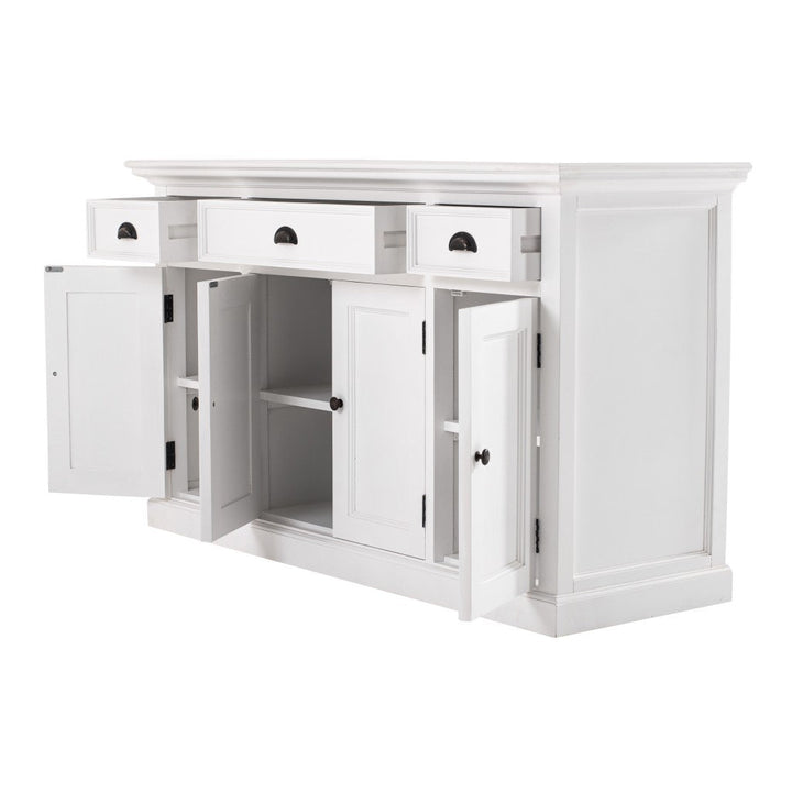 Large Modern Farmhouse White Cabinet Image 2