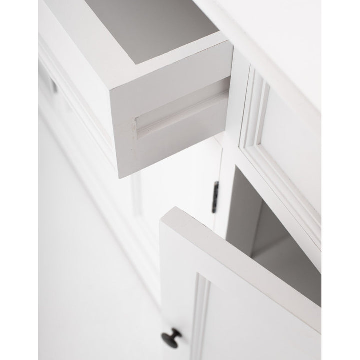 Large Modern Farmhouse White Cabinet Image 6