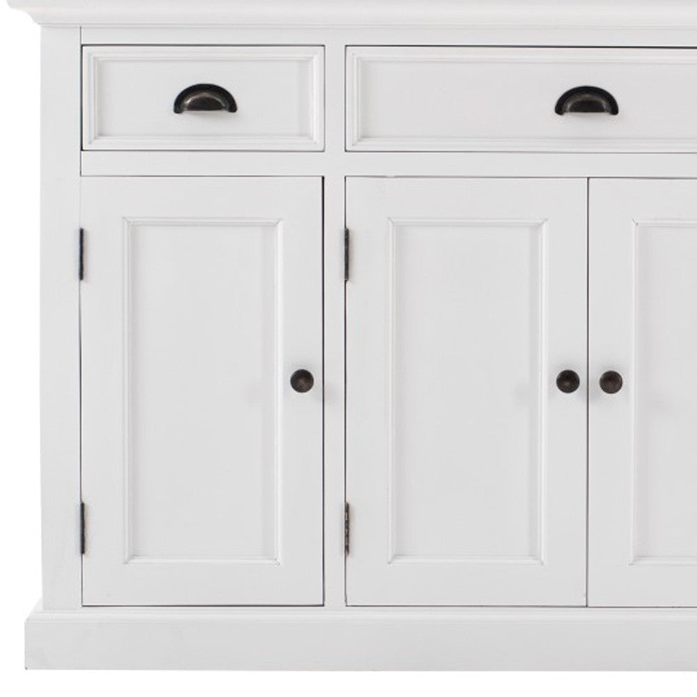 Large Modern Farmhouse White Cabinet Image 11