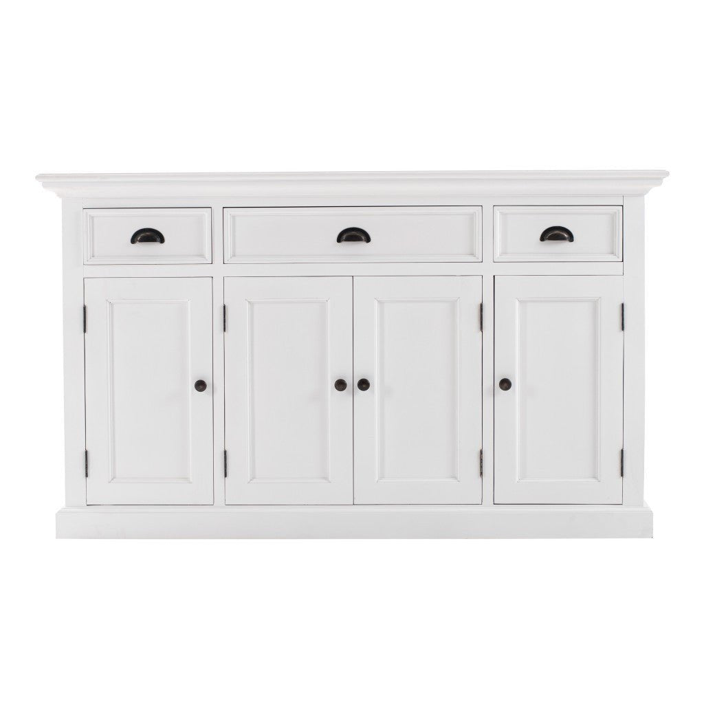 Large Modern Farmhouse White Cabinet Image 12