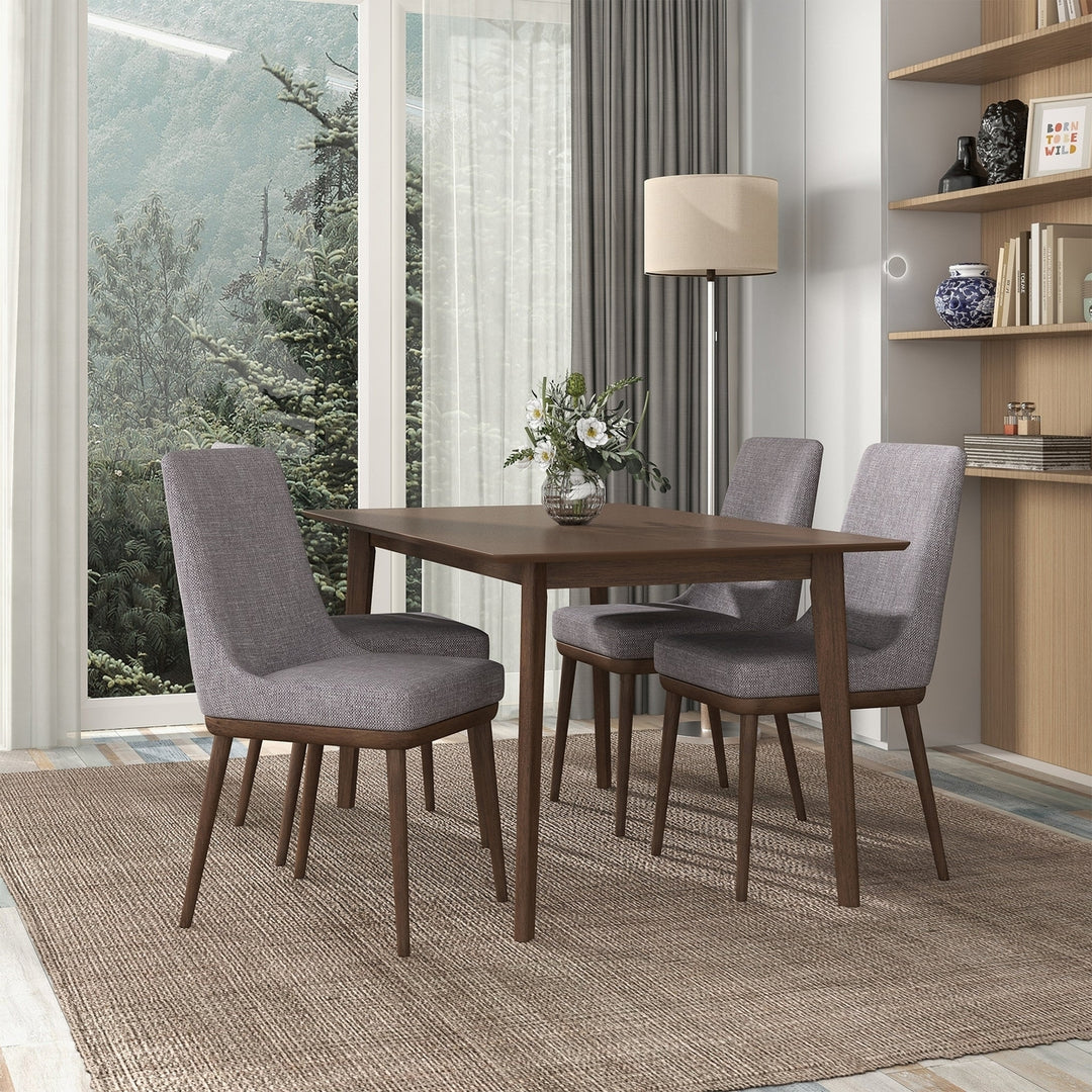 Kate Grey Fabric Dining Chair (Set Of 2) Image 6